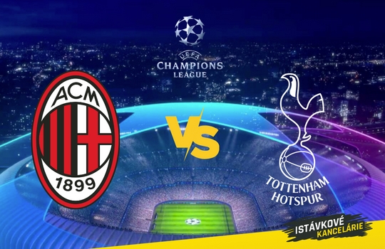 AC Miláno vs Tottenham Hotspur - Liga majstrov preview a tip na výsledok