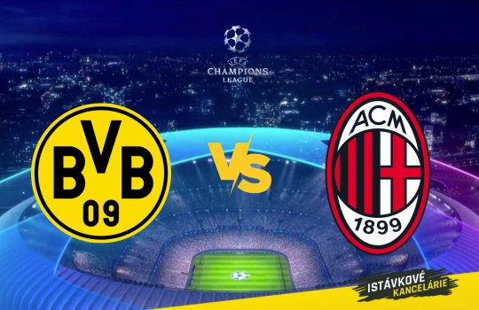 Borussia Dortmund vs AC Miláno: Liga majstrov