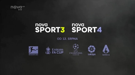 Bundesliga prenosy - Nova Sport 3, Nova Sport 4 , Digi TV, O2, Magio TV