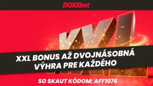 Doxxbet dvojnásobná výhra pre každého