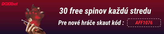 Doxxbet free spiny streda