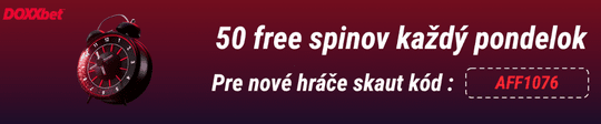 Doxxbet free spinov v pondelok