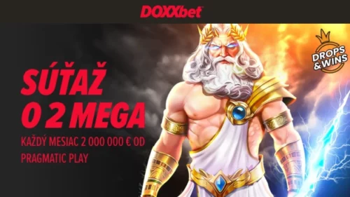 Doxxbet súťaž o 2 mega každý mesiac od Pragmatic Play