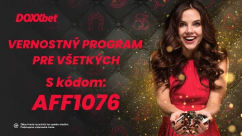 Doxxbet vernostný program – ako získať premie zadarmo