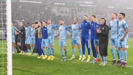 Európska konferenčná liga - Slovan Bratislava bojuje o prvenstvo v skupine