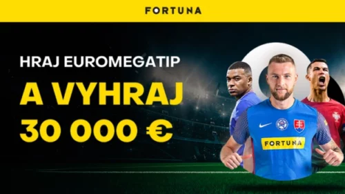 Fortuna EuroMegatip: hrajte až o 30.000€