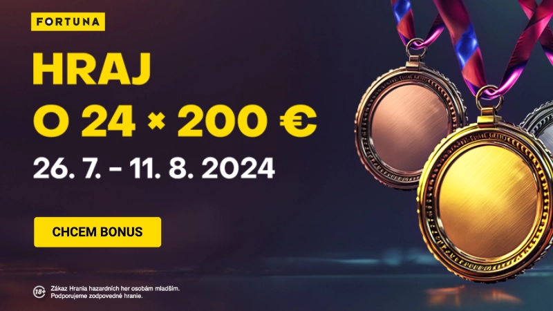 Fortuna LOH vyhrajte 200 €