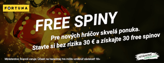 Fortuna free spiny bez vkladu zdarma