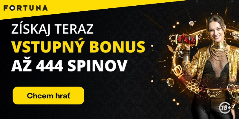 Fortuna vstupný casino bonus