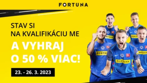 Bonusové zvýhodnenie vo Fortune – vyhraj o 50% viac