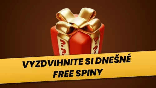 Free spiny dnes – bonusy a otočky pre dnešný deň