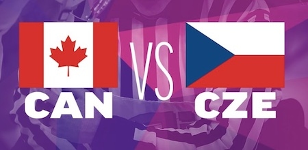 MS v hokeji 2022  Kanada vs Česko