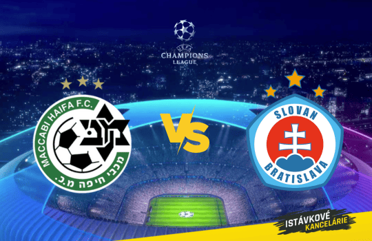 Maccabi Haifa vs Slovan: Liga majstrov kvalifikácia