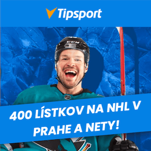 NHL v Prahe - lístky zadarmo Logo