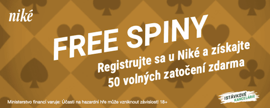 Niké free spiny bez vkladu zdarma