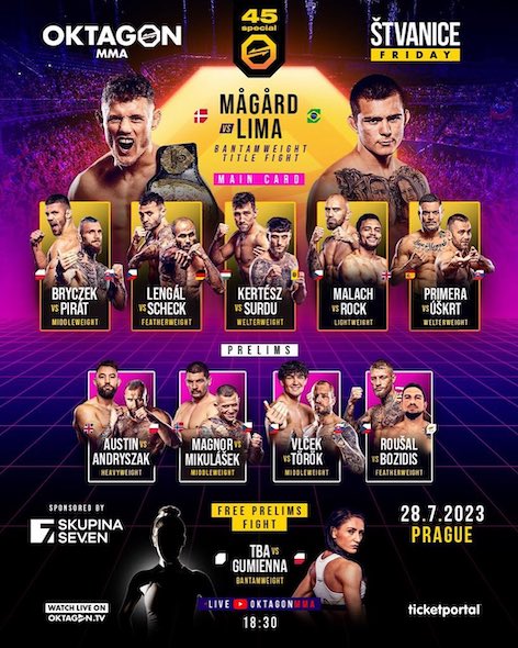 Oktagon 45 MMA živý prenos