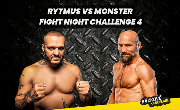 Fight Night Challenge 4 - Rytmus vs Monster kurzy a live stream