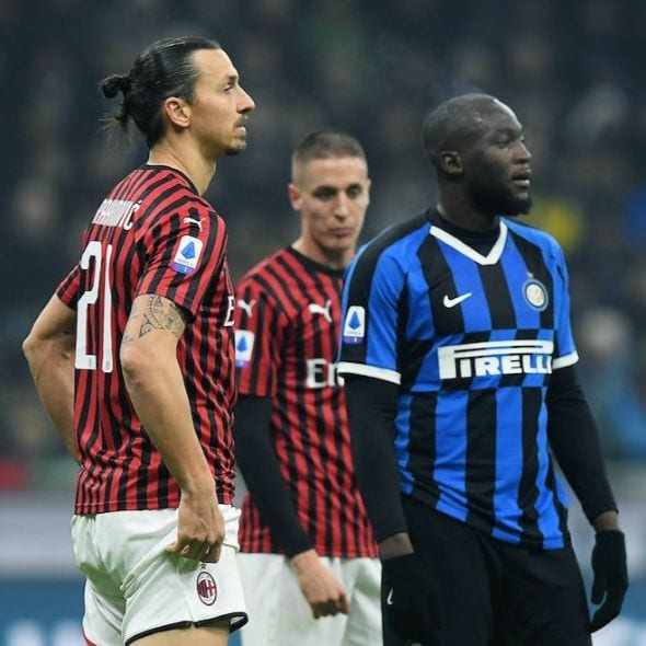 Serie A - milánske derby Inter vs AC