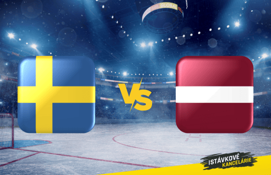 Švédsko vs Lotyšsko - štvrťfinále MS v hokeji 2023