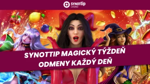 Synottip Magický týždeň – výhodné odmeny každý deň