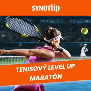 Synottip tenisovy level up maraton logo