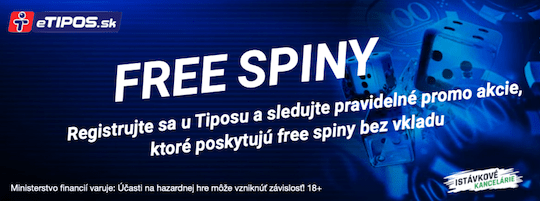 Tipos free spiny bez vkladu zdarma