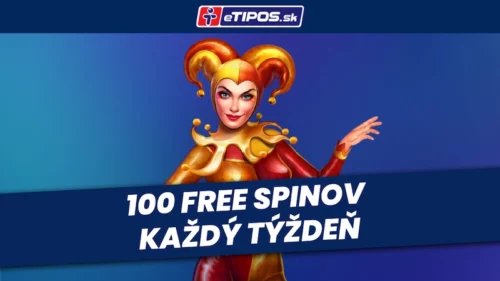 Tipos free spiny – 100 free spinov každý týždeň