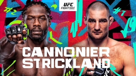 UFC - Cannonier vs Strickland, v akcii aj Čech Dvořák