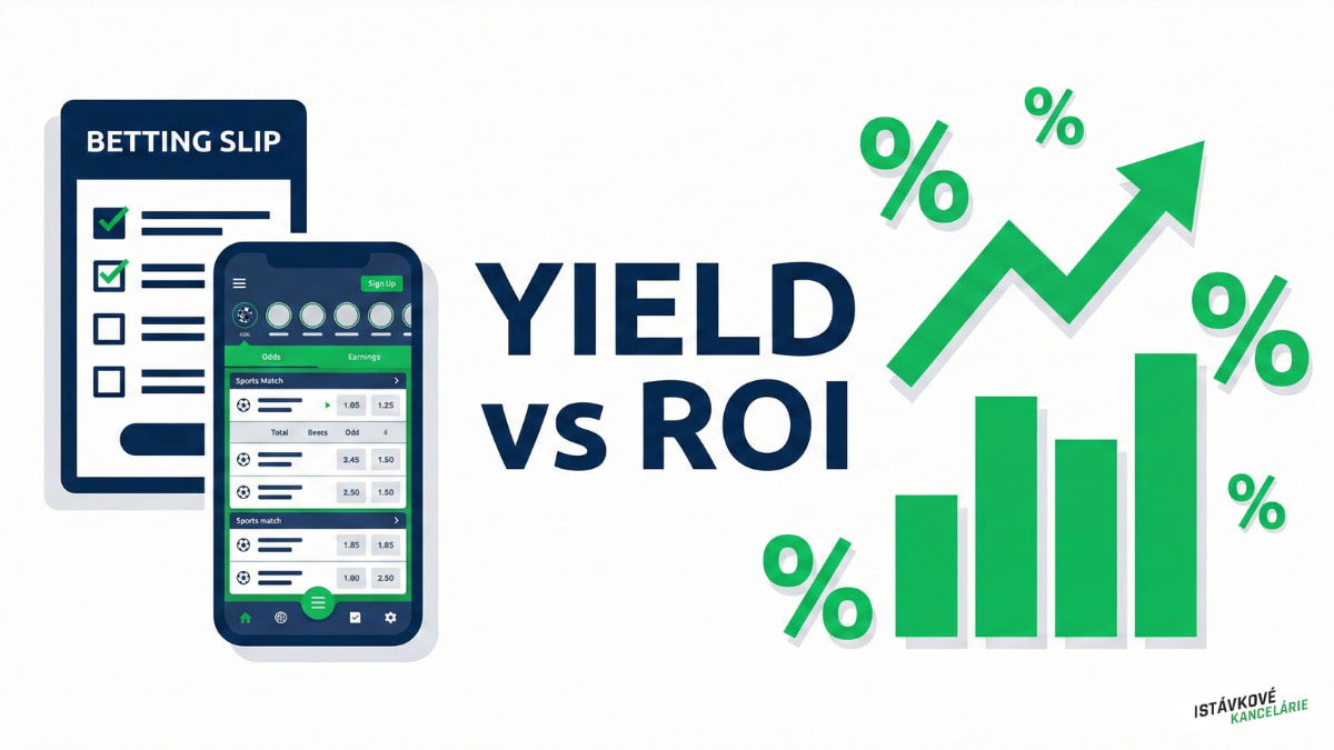 Yield v stávkovaní: Čo to je a rozdiely yield vs. ROI