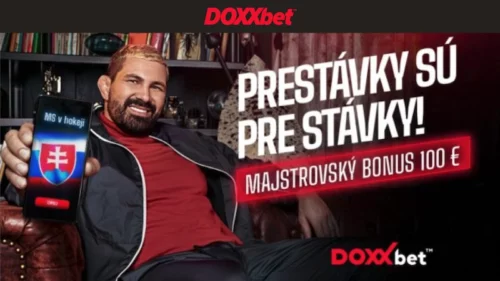 Doxxbet bonus 100 € pre MS v hokeji