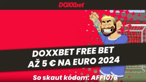 Doxxbet free bet – ako získať 5€ na voľné stávky