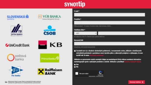 Synottip registrácia 2024 – Ako overiť údaje online a prihlásiť sa do účtu