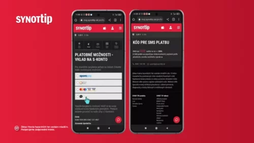 Synottip vklad cez SMS – návod na dobitie konta pomocou sms