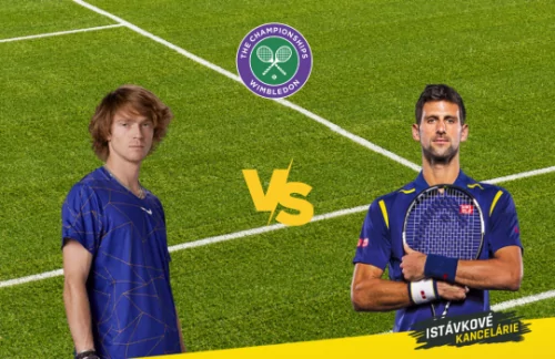 Andrey Rublev vs Novak Djokovic: Wimbledon štvrťfinále