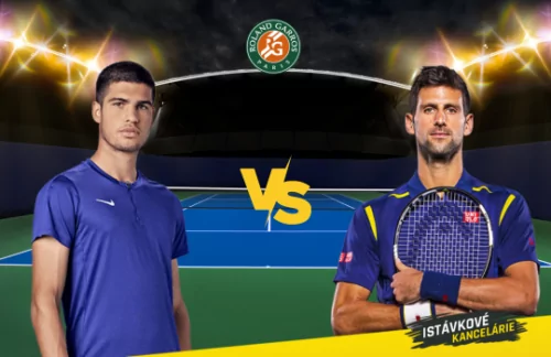 Carlos Alcaraz – Novak Djokovic: Roland Garros semifinále