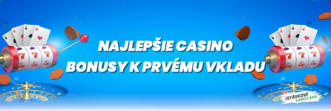 Casino bonus k prvému vkladu