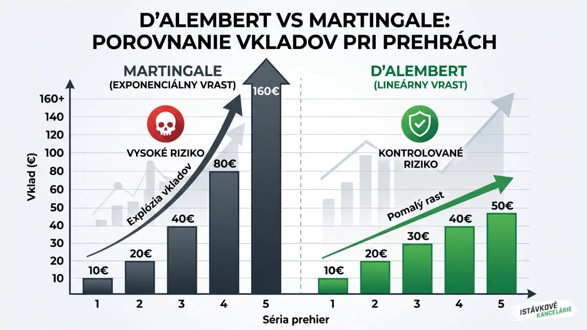 D'Alembert vs Martingale