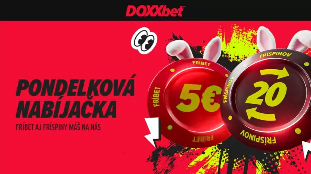 Doxxbet pondelková nabijáčka logo
