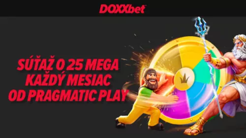 Doxxbet casino súťaž – Získajte každý mesiac podiel z banku 2 000 000 €