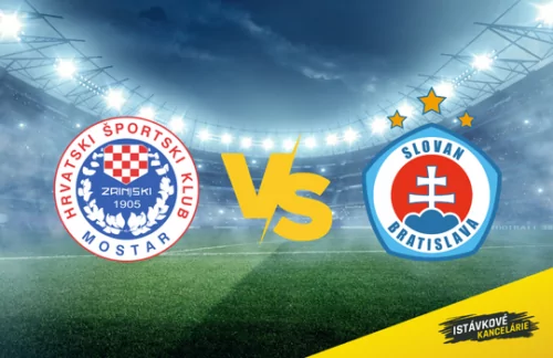 Európska konferenčná liga: Zrinjski Mostar – Slovan Bratislava