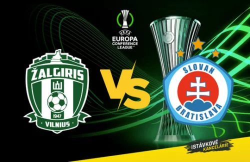 Európska konfrenčná liga – Žalgiris vs Slovan Bratislava analýza