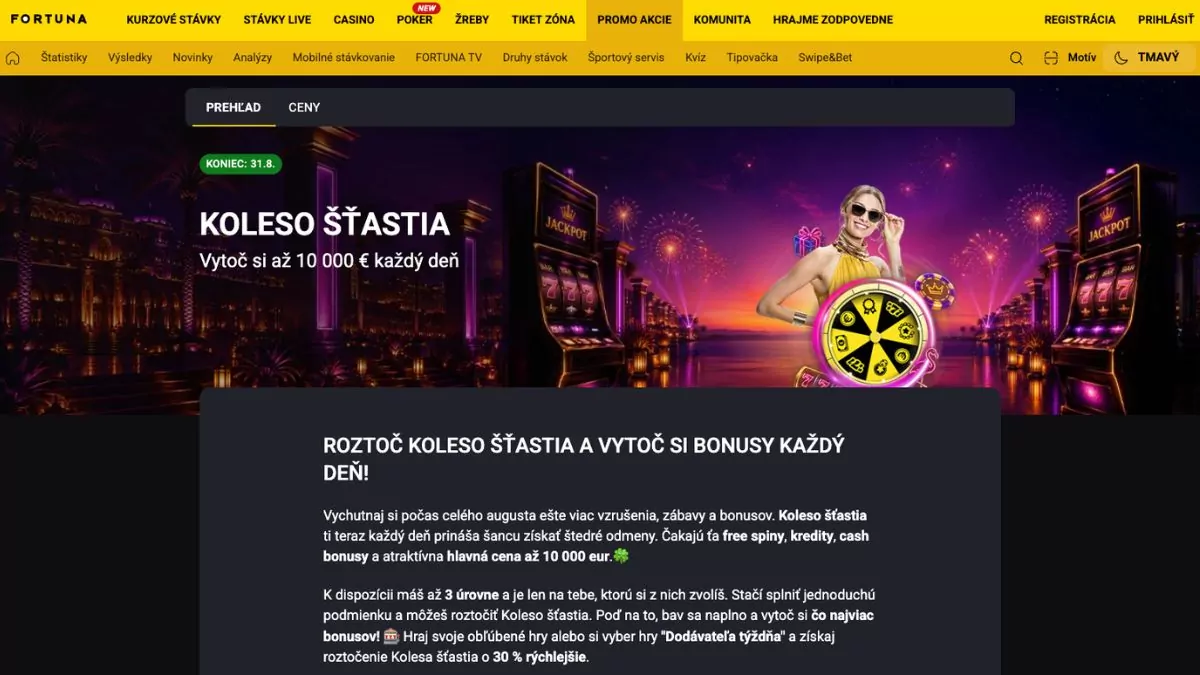 Fortuna koleso šťastia