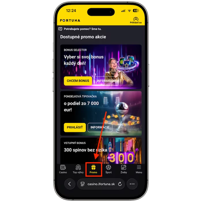 Fortuna promo akcie