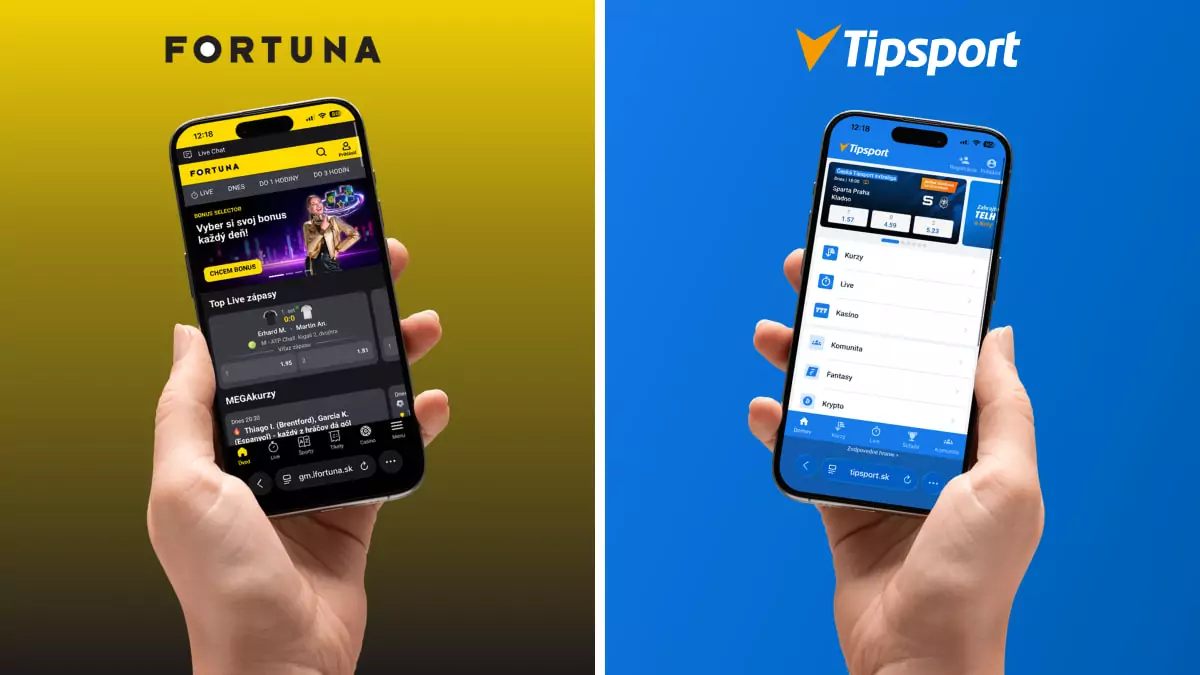 Fortuna vs Tipsport