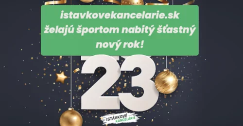 istavkovekancelarie.sk želajú športom nabitý šťastný nový rok 2023