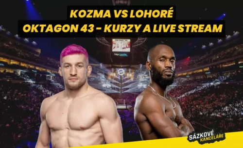 Kozma vs Lohoré – Oktagon 43 kurzy a live stream