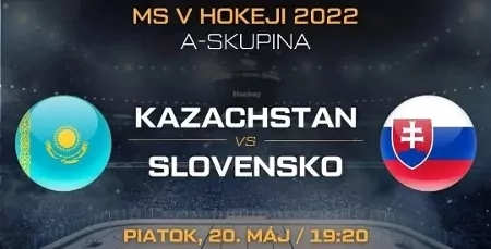 MS v hokeji 2022 – Kazachstan – Slovensko