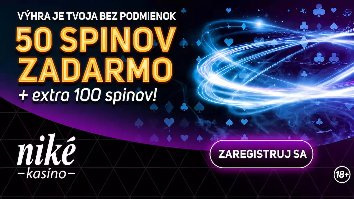 Niké free spiny bonus