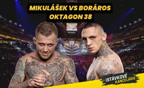 Oktagon 38 – Boráros vs Mikulášek kurzy a livestream