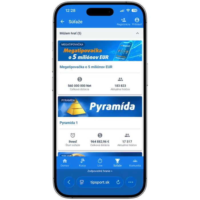 Promo akcie Tipsport